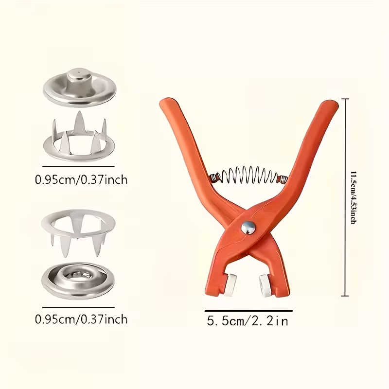 201pcs vibrant snap fastener kit with pliers 50 buttons heavy duty metal snap buttons fasteners in 20 colors compact case for diy crafts clothing hats bags easy to   travel sewing supplies 200 snap fasteners total hat accessories bag making versatile snaps sturdy construction   snaps   craft enthusiasts Product details 1