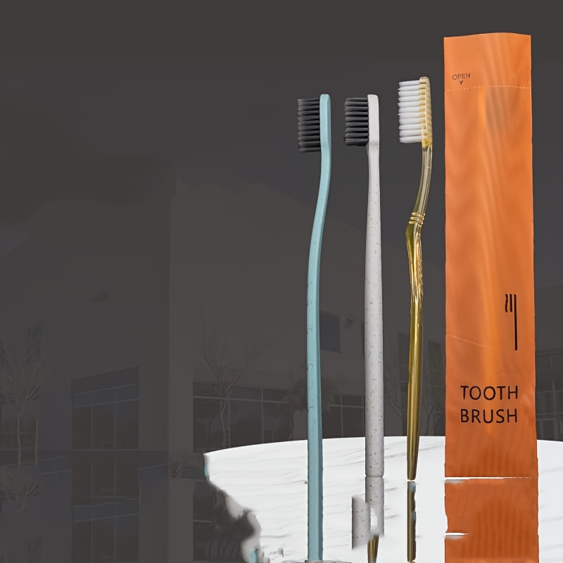 Hotel Disposable Toothbrush Set with Soft Bristles