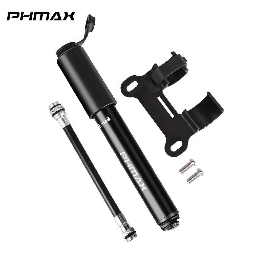 Mini Bicycle Pump 100psi - Fits And Schrader Valves, Suitable For Road And Mountain Bike Tire Pumps