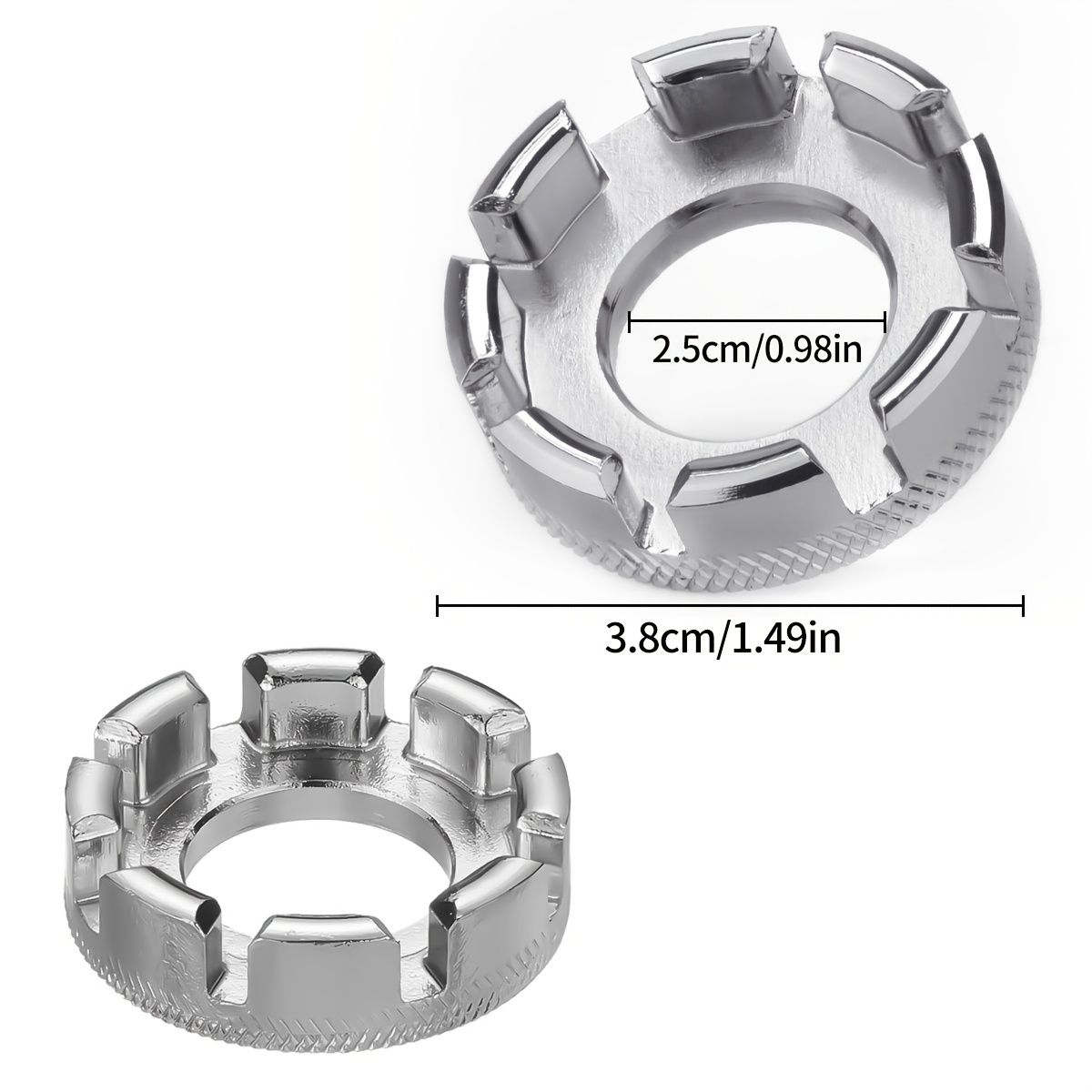 One-piece Bicycle Tool For Bicycle Wheel Spoke Tightening, Wire Alignment, And Repair Maintenance