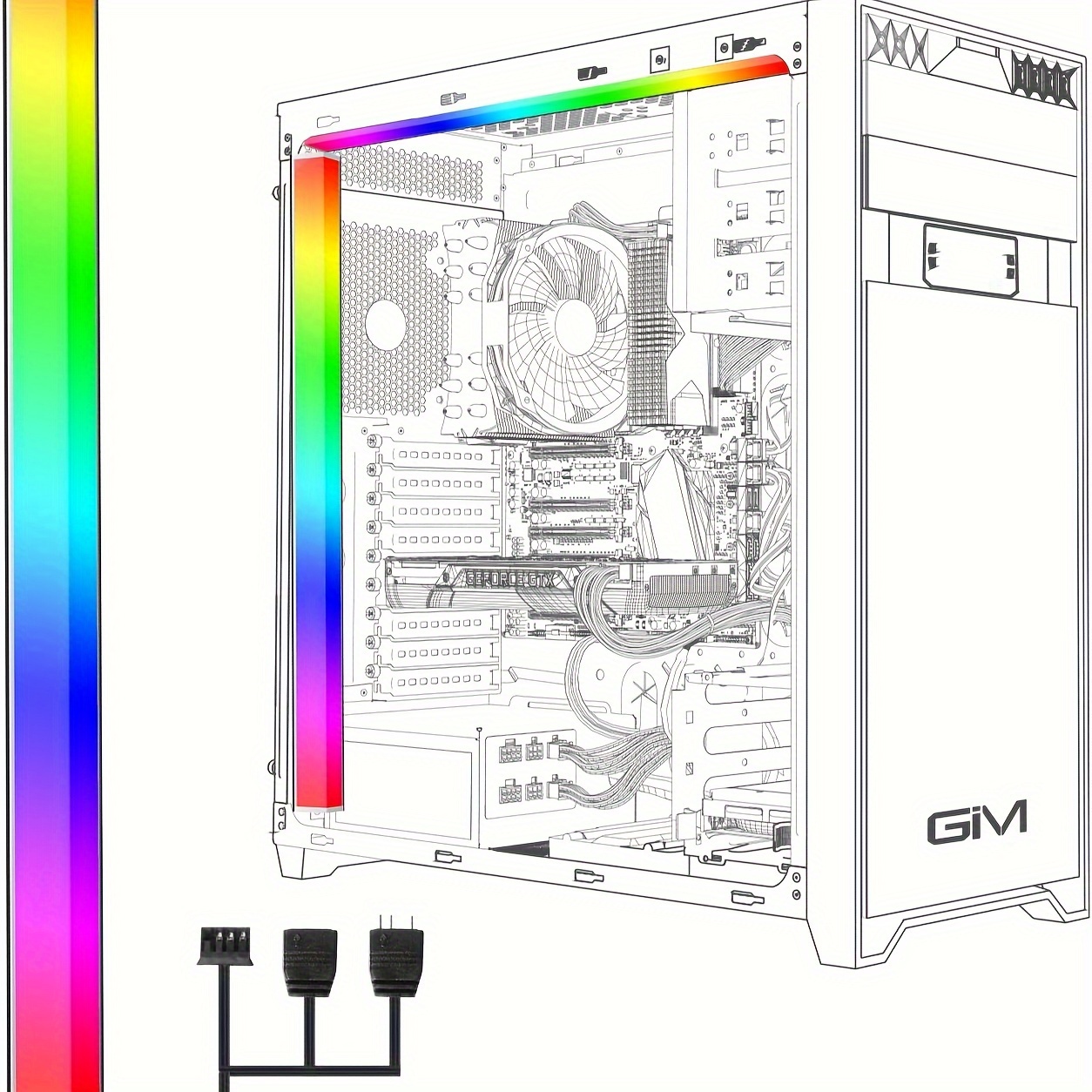 pc lights sold on Temu United States