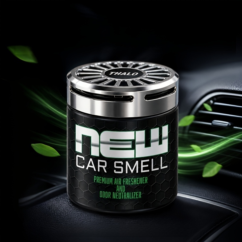 TEMU High-end Car Perfume, 100g Solid Perfume, Deodorizing Air Freshener, Long-lasting Fragrance Diffuser, Creative Gift, Decorative Item, Car