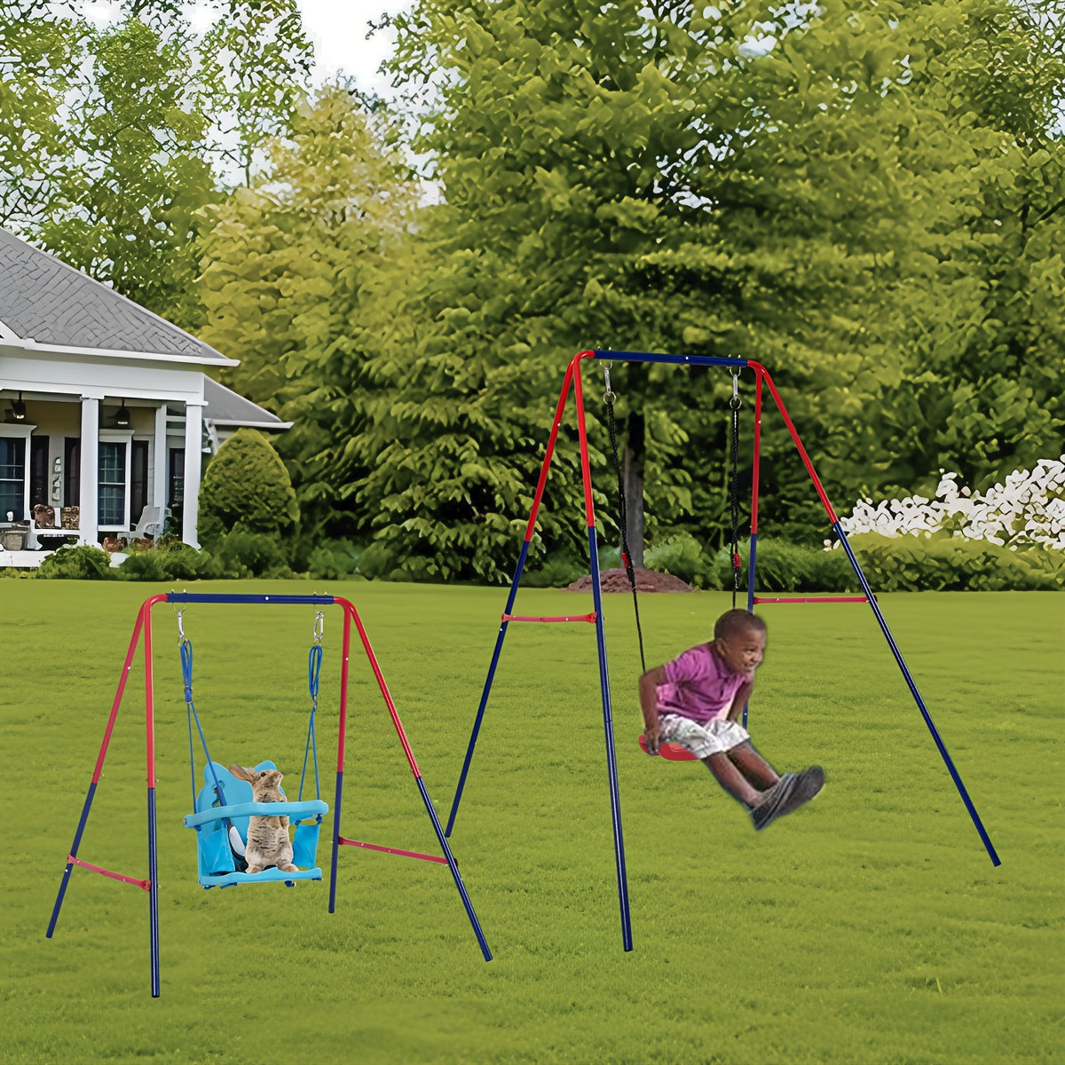 Baby Swing Set Bunnings Kids Outdoor Swing Bunnings Playground - Main Image