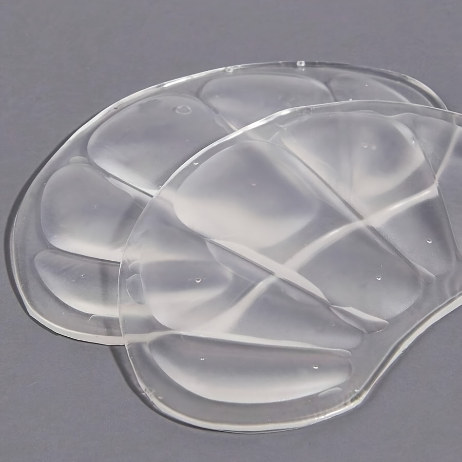 2/4/8pcs Foot Soft Pads, Ultra Soft Stickers, Very Suitable for Outdoor Sports, Hiking Dance Party Long Standing Activities, Unisex Transparent Heel And Ball Grip Pads, Comfortable Fashionable Insoles