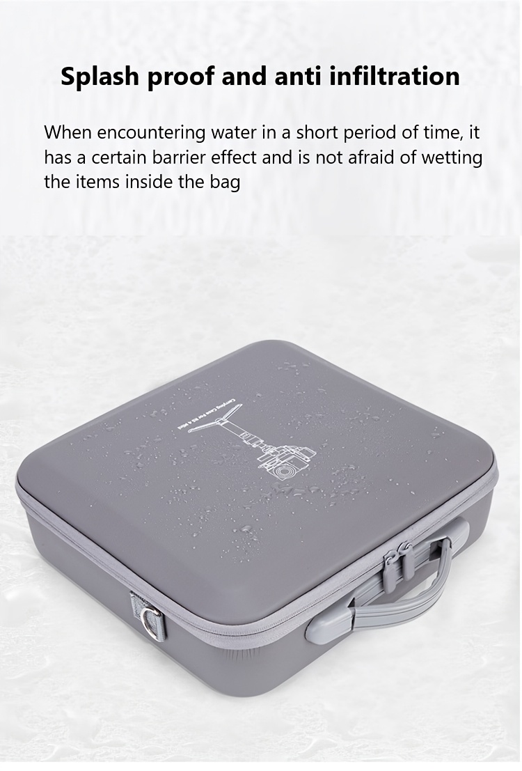 suitable for   4 mini set storage bag shadow handheld gimbal carrying case rs4mini protective accessories single shoulder bag Product details 4