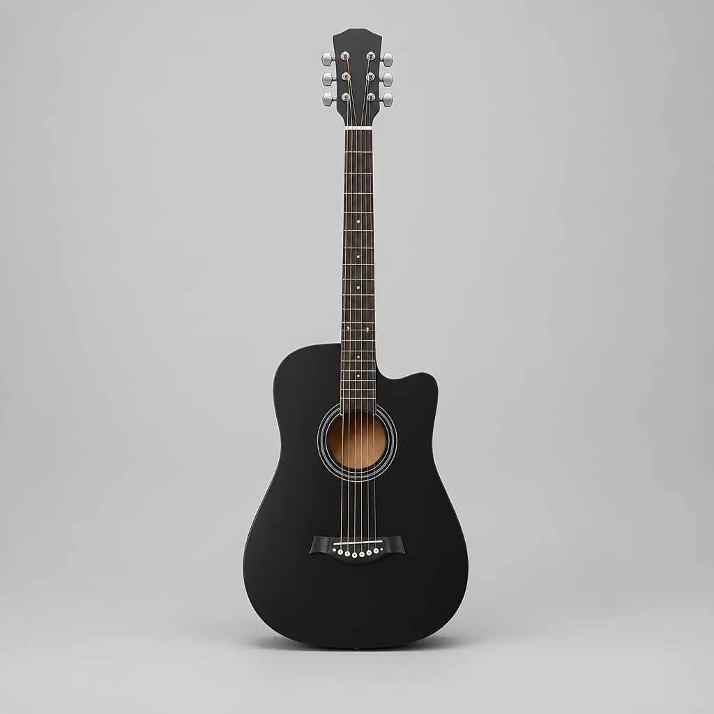 38 Inch Full-Size Portable Acoustic Guitar Suitabl...