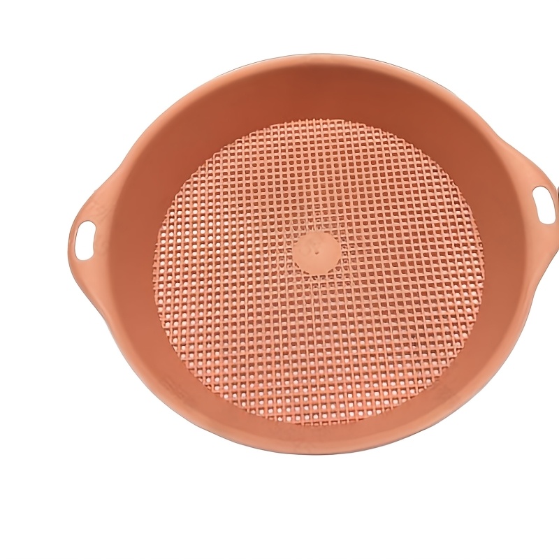 Image of 1pc Soil Sieve Basket - Gardening Soil And Rock Filter Tool | Garden Soil Particle Screening Helper | Essential For And | Practical Christmas/easter/thanksgiving/graduation Gift