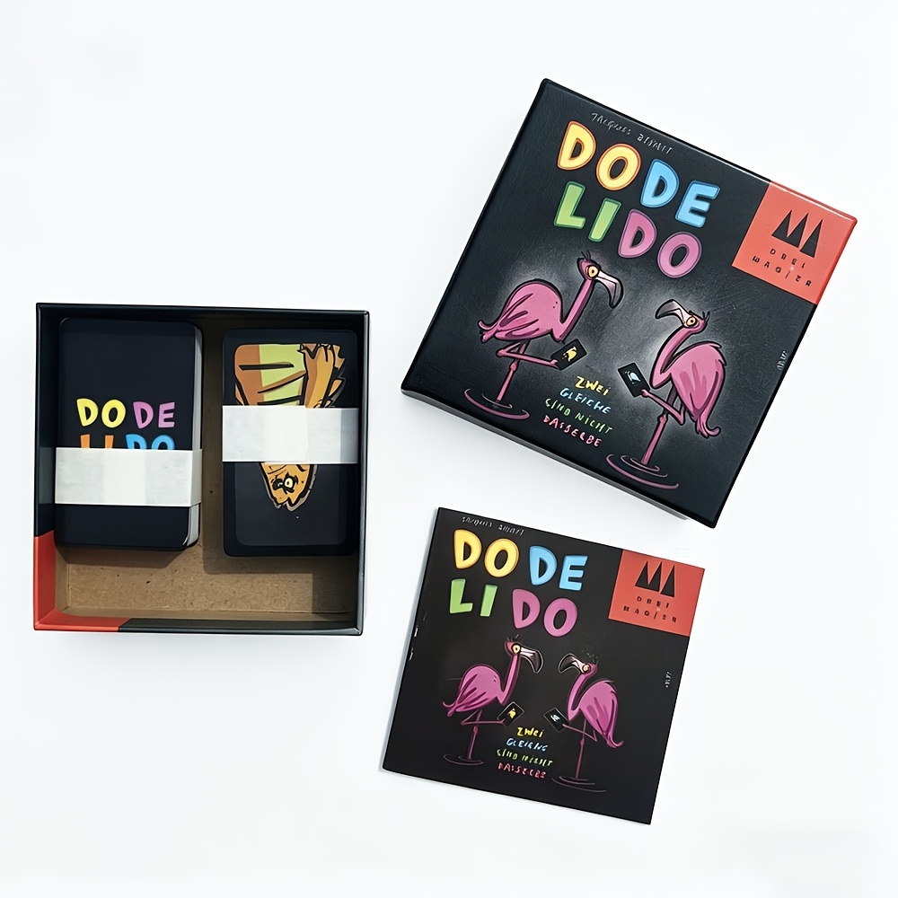 TEMU Un jeu de société de fête unique et rapide, avec des et des illustrations fantaisistes – parfait pour un rassemblement amusant