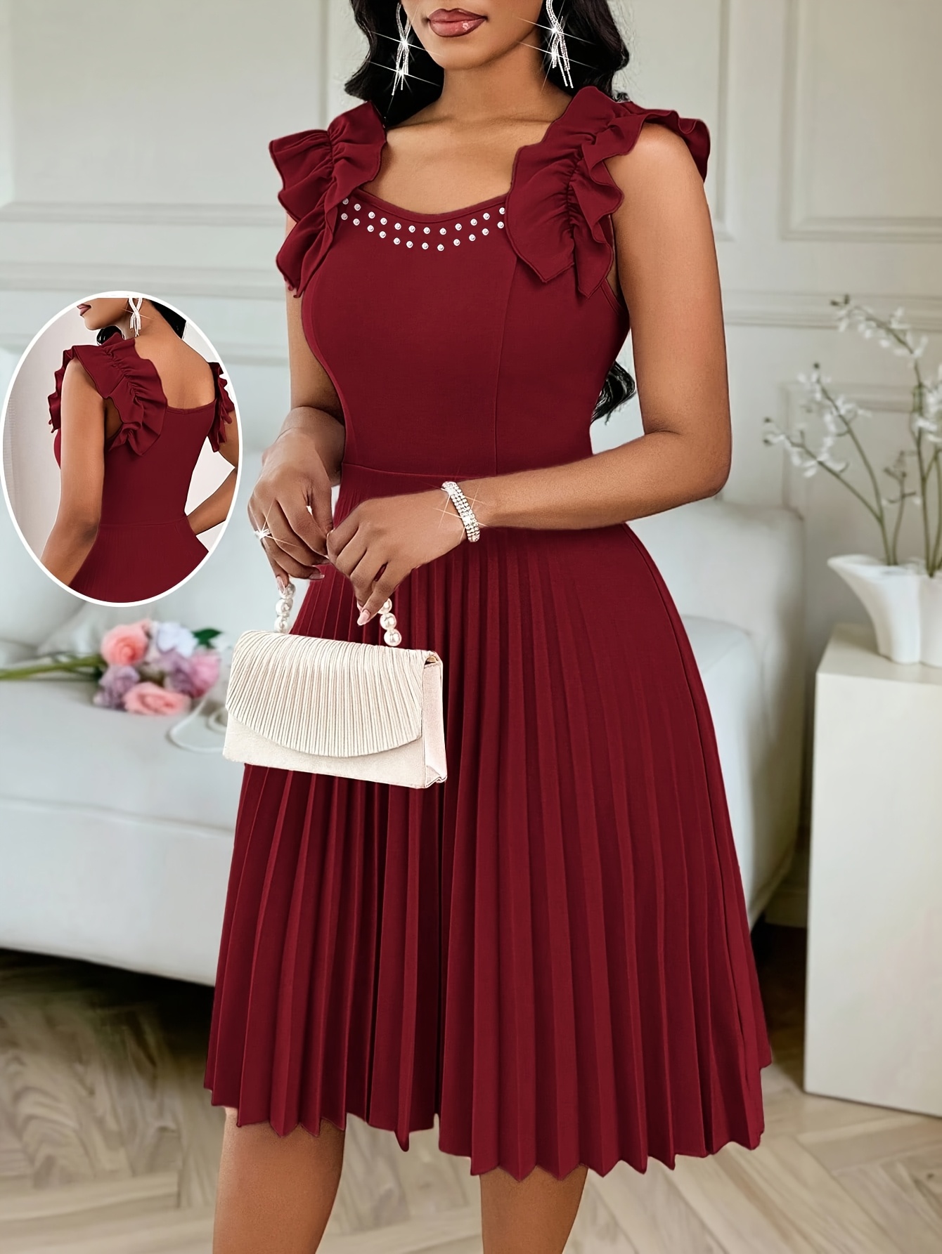 chinese dress ladies Petite Kaftan dresses for women online. White caftan dress by Nuichan