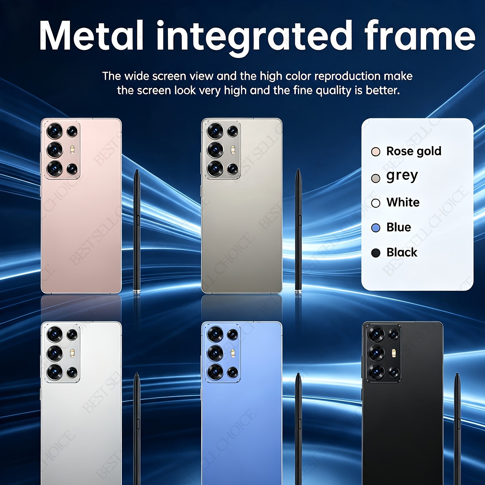 Powerful 6+64GB Unlocked 5G Cell Phone, 6.8 Inch HD Screen