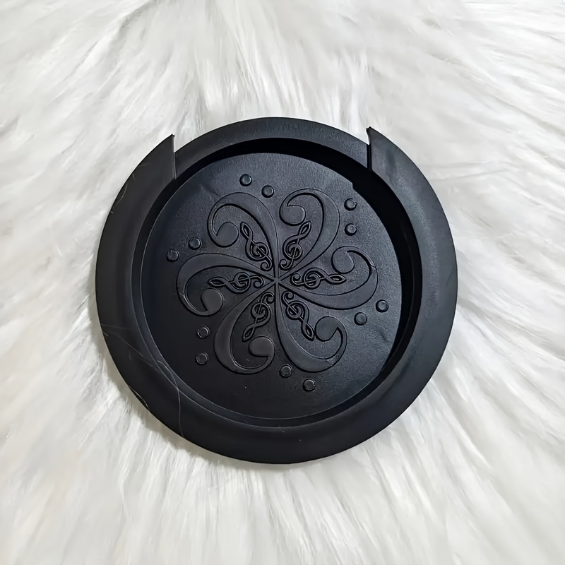 TEMU 1pc Guitar Practice Mute With Patterned Cover, Suitable For Quiet Nighttime Playing, Reduces Noise And , Compatible With Most Acoustic Guitars