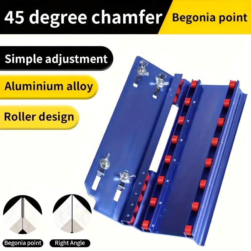 Ferramenta de Chanfro Ajustável de 45     Marcenaria e   de   - Liga de Alumínio,  / /Prateado - Sem Exibição,   Necessária detalhes 8