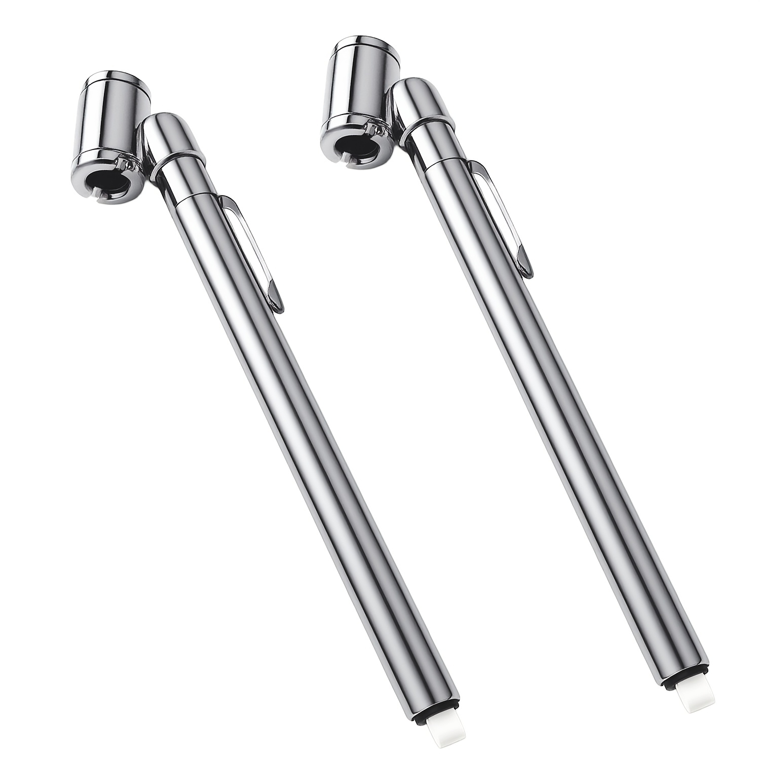 TEMU 2pcs Convenient Tire Pressure Gauge, Tire Pressure Testing Tool, Pen Type Tire Pressure Gauge, No Batteries Needed, Suitable For Motorcycles,
