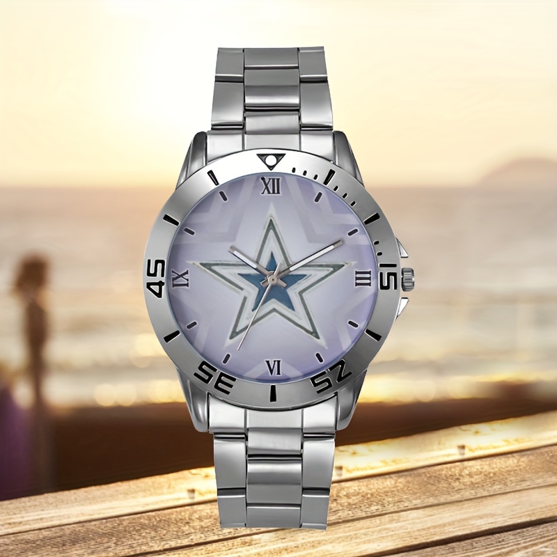 

Men's Stainless Steel Band Watch, Ideal Choice For Gifts