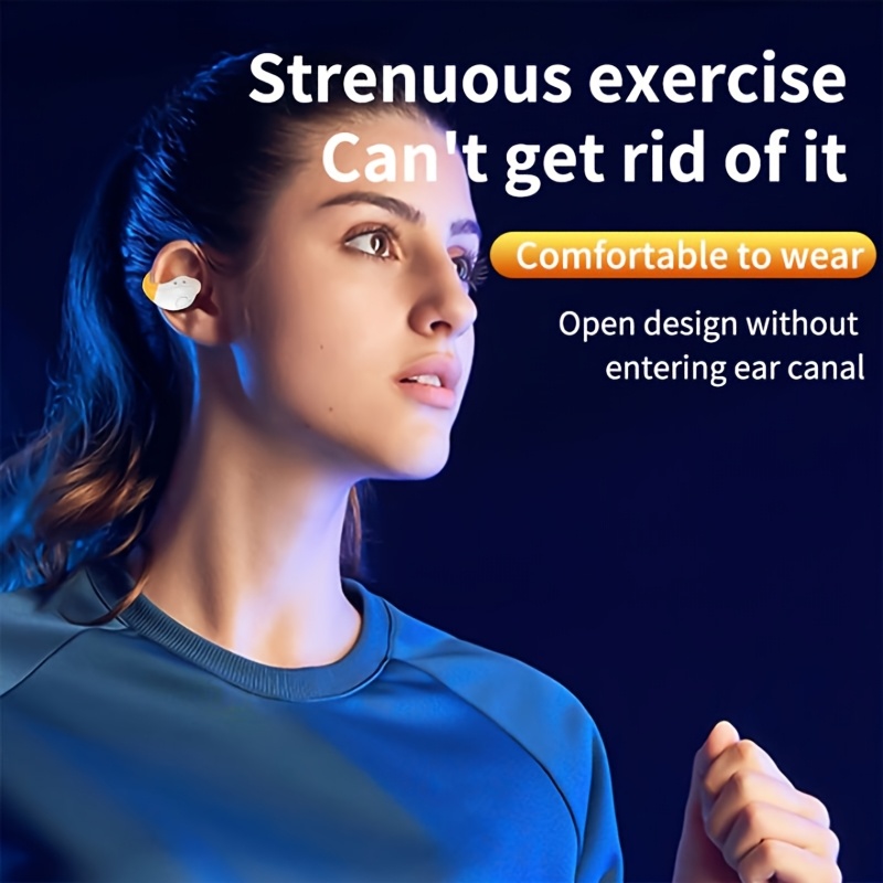 سماعة رأس لاسلكية مشبك أذن لاسلكي TWS