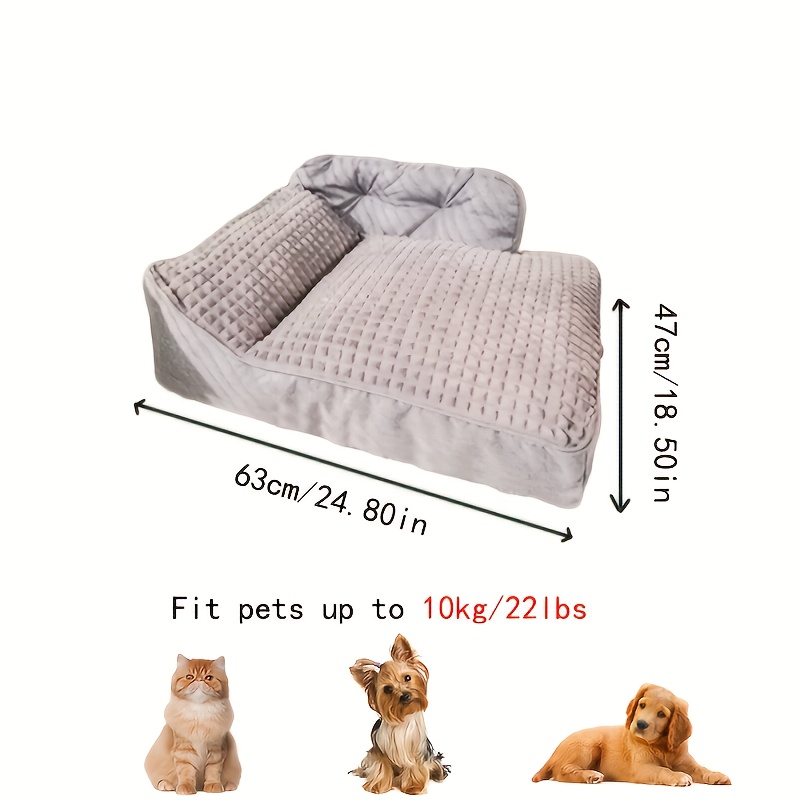 TEMU Sofa Dog Bed, Large Dog, Foam, Large Dog Bed, Pet Bed