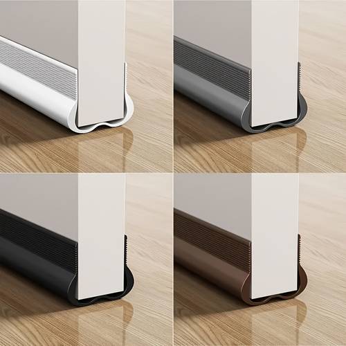 1 roll multicolor adjustable soft silicone door windproof strip thickened sealing strip blocking cold air and dust noise reduction and space saving durable material indoor outdoor universal suitable for all latest model