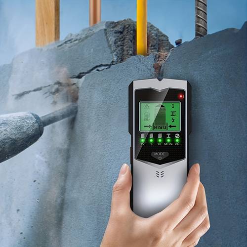 1pc 5 in 1 wall scanner stud finder electronic stud detector wall with lcd display electric box detectors stud pvc pipe finder