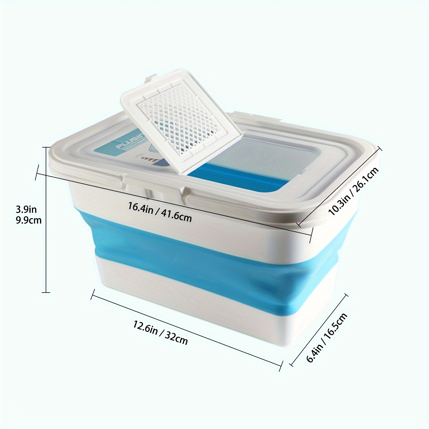 1pc Fly Fishing Bait Storage Box, Multifunctional Storage Box, Plastic Box,  Portable Soft Lure Storage Box