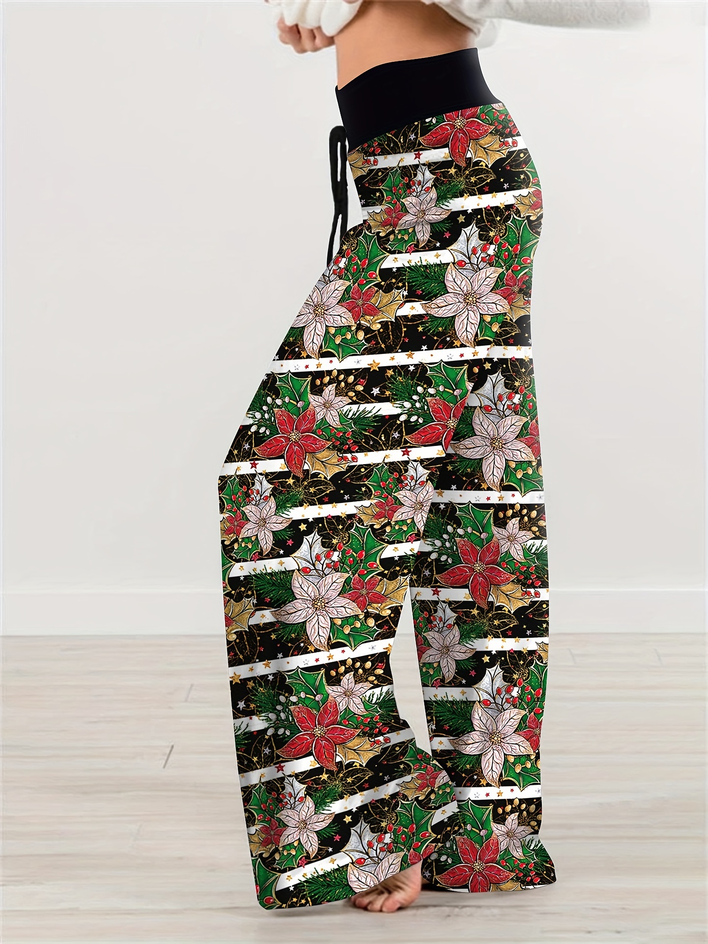The Attico Jagger High-Rise Strass Side-Stripe Straight-Leg Pants