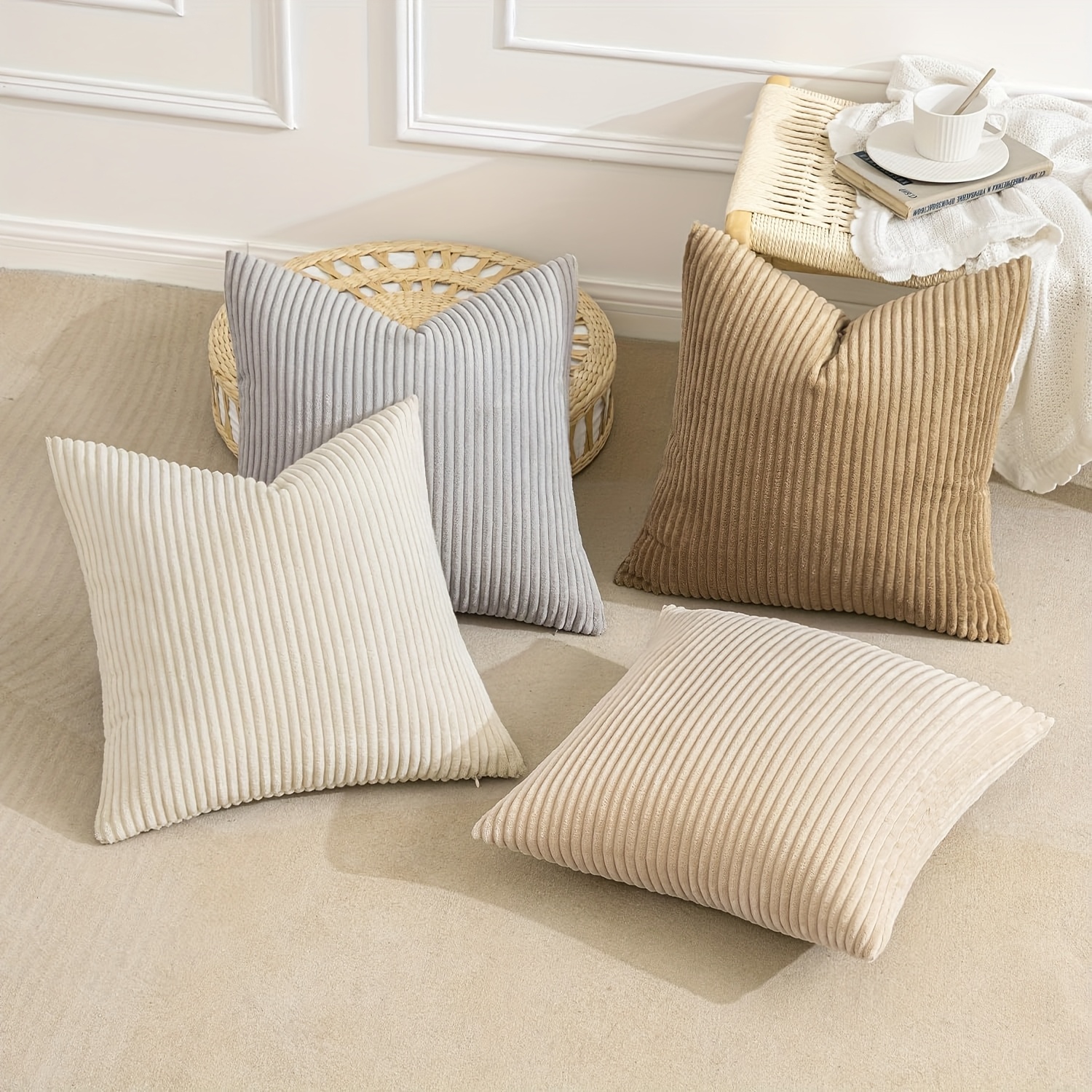 bohemian farmhouse colour pillowcase 45 72 x