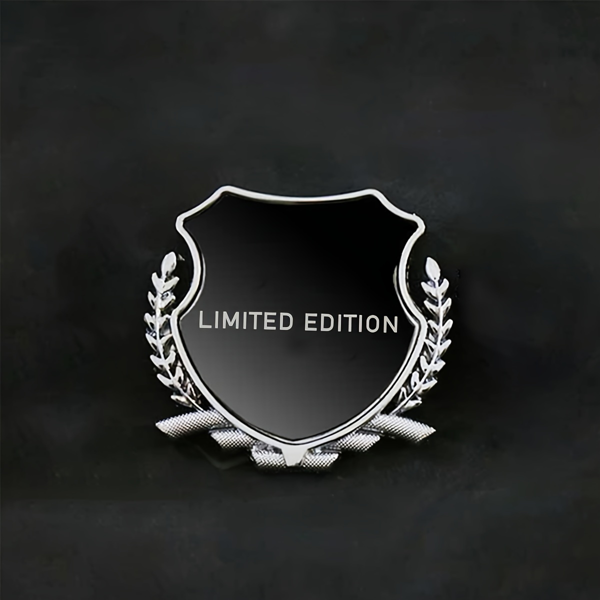 Image of 1pc Of Car 3d Metal Badge Sticker With A Carbon Fiber Design For Auto Body Decoration And Decals