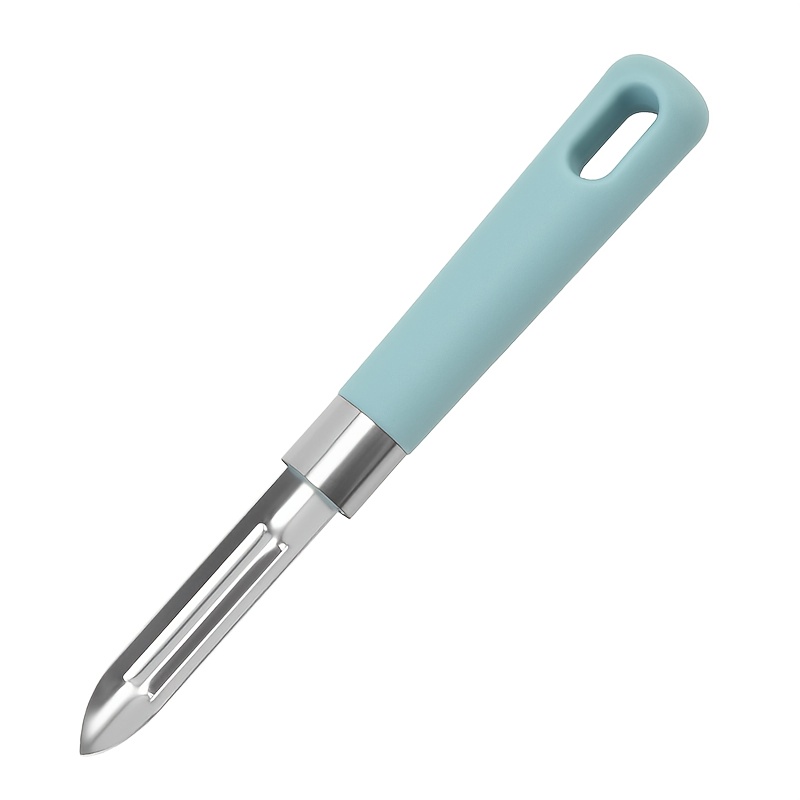 TEMU Stainless Steel Fruit And Vegetable Peelers, Melon Peelers, Multifunctional Food Slicers, Peelers, Potato Peelers, Suitable For Vegetables,