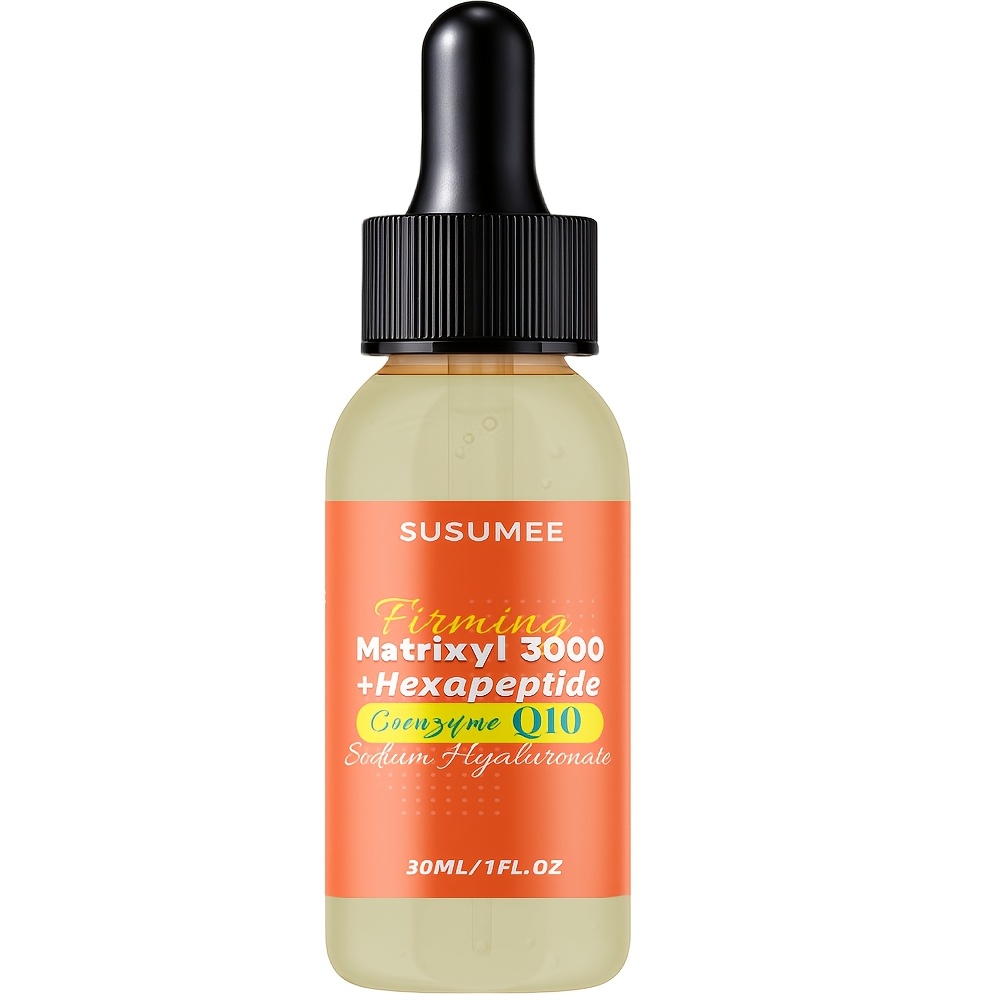 Image of Susumee Coenzyme Q10 + 3000 Serum-with Hexapeptide And Hyaluronic Acid- And Moisturizes Skin, Travel Friendly, 30ml/1fl.oz