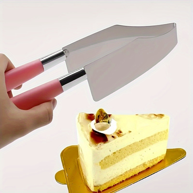 Image of 1pc, Stainless Steel Cake Slicer - A Creative Cake Cutting Tool, Pastry Separator, And Cutter - A Handy Kitchen Gadget And Accessory
