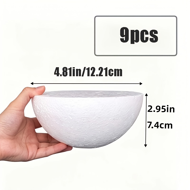 TEMU 9 en mousse pour fixer les tiges de fleurs ; en mousse solide, adaptés aux de réception de mariage et bases florales ; Matériau de base pour les