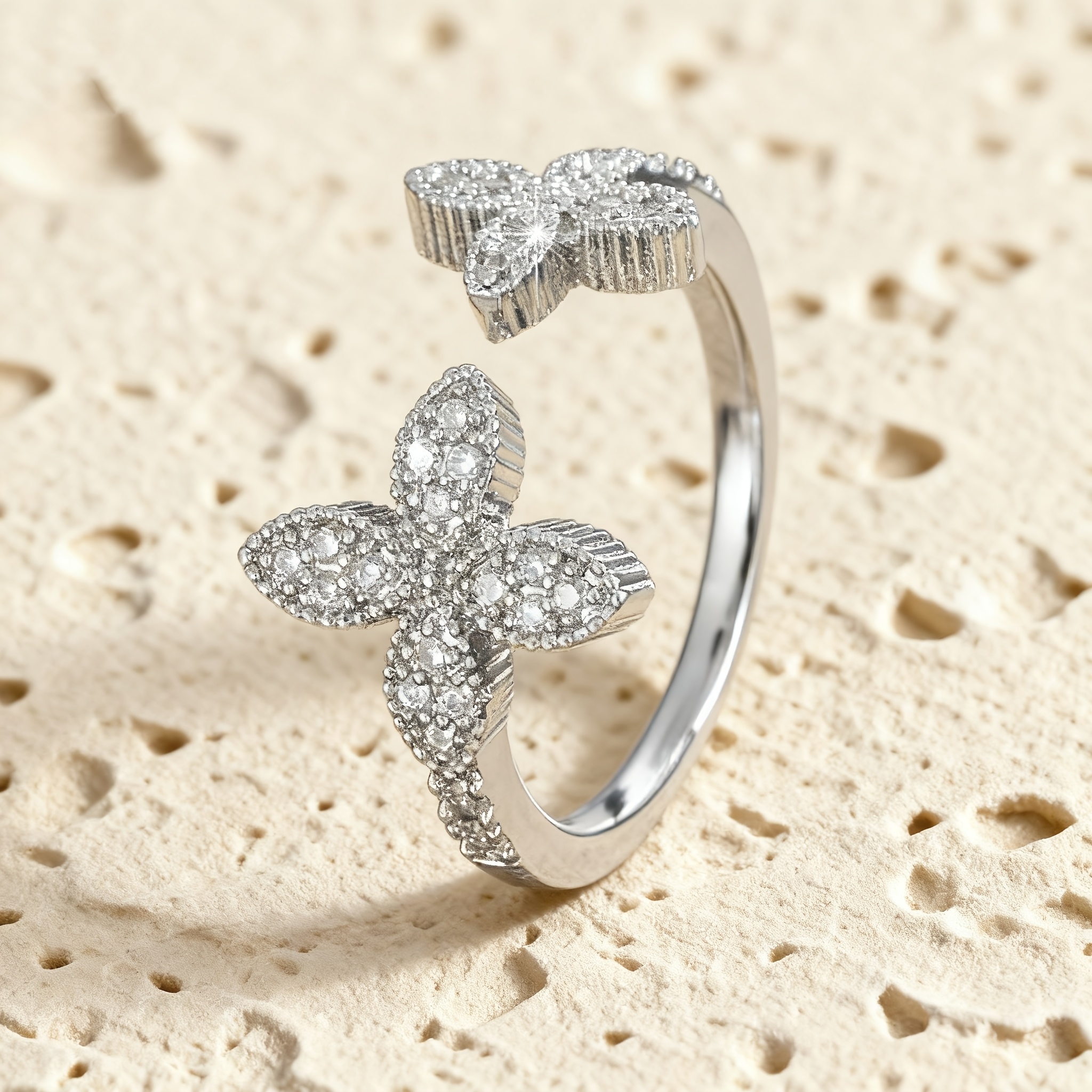 TEMU A Minimalist, Cool-, Versatile, Light Luxury Ring With A Niche Design And A High-end Feel