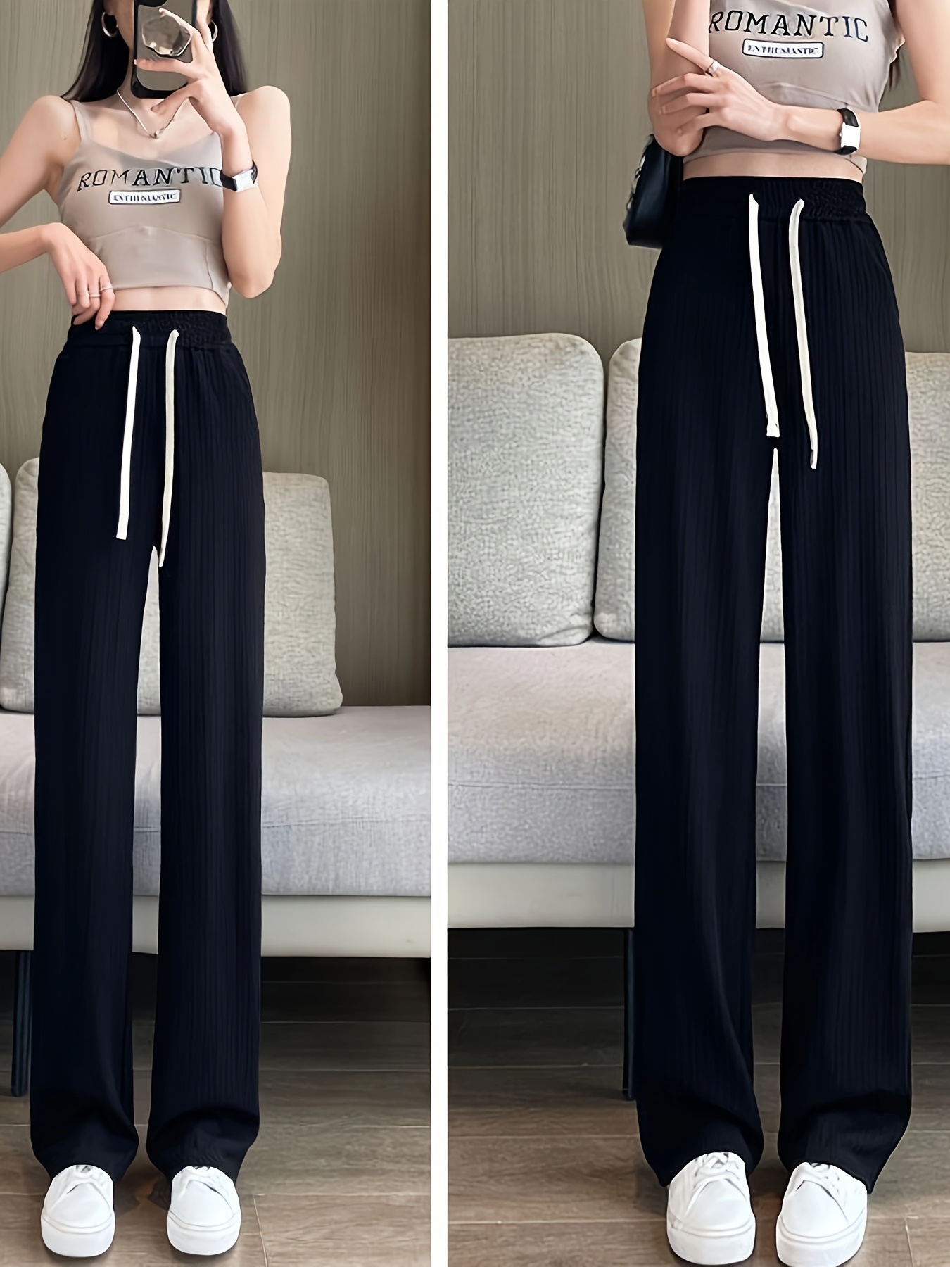 【MODERNIF】Summer Banding Semi-Wide Slacks MUSINSA | MUSINSA STANDARD Semi-wide hidden banding slacks