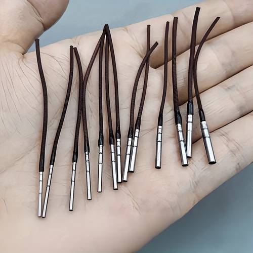 10pcs repair of of the telescopic fishing rod with degree rotating rod head accessory made of stainless steel and nylon materials repair tools for all sizes of hand rods and connecting wires