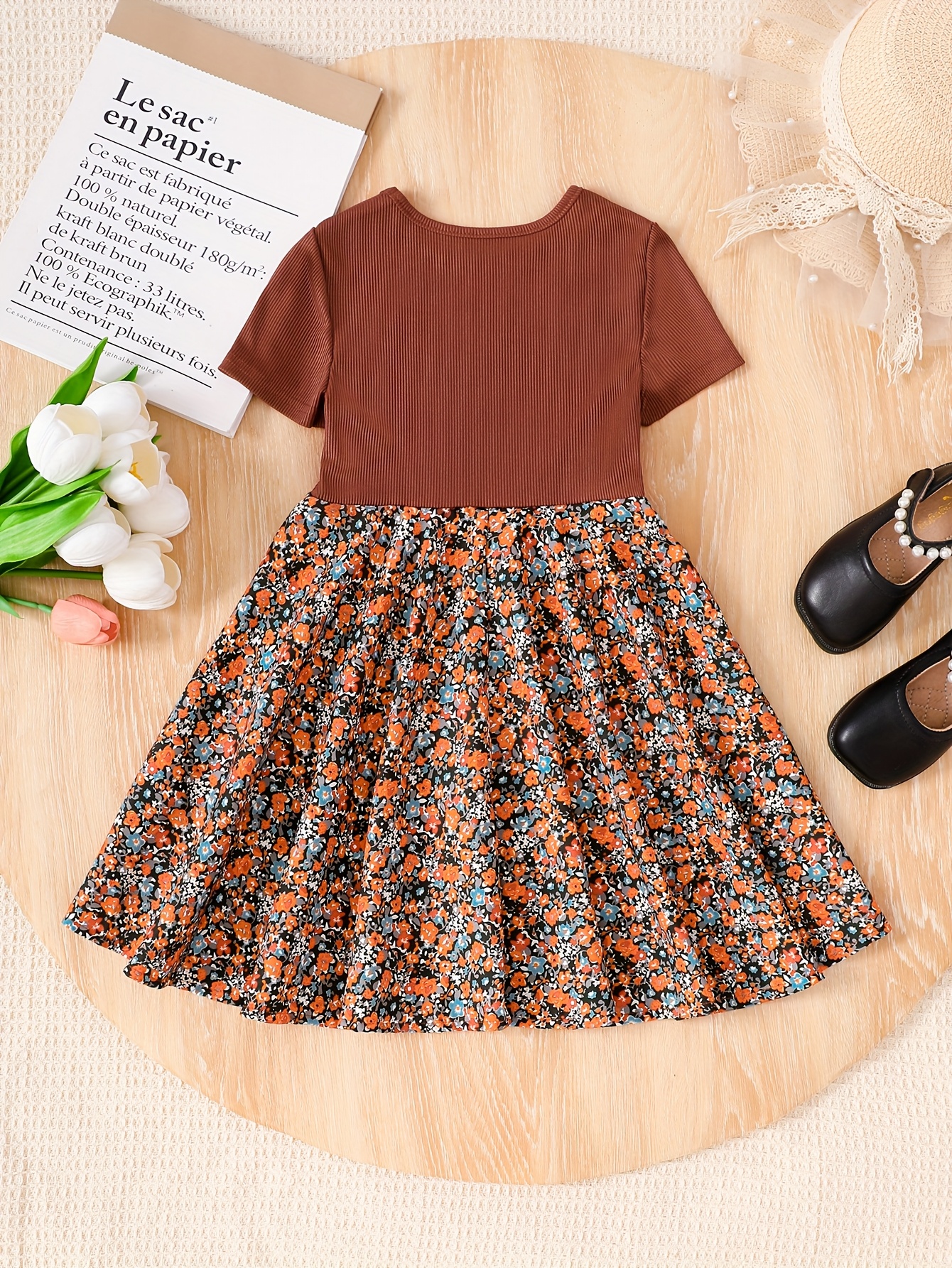 khaite burgundy dress HT 360 Collective - Beige Dresses main image 0