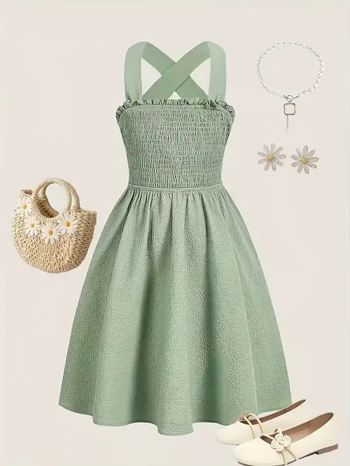 light green dress for girls sold on Temu Mexico light green dress for girls sold on Temu Mexico