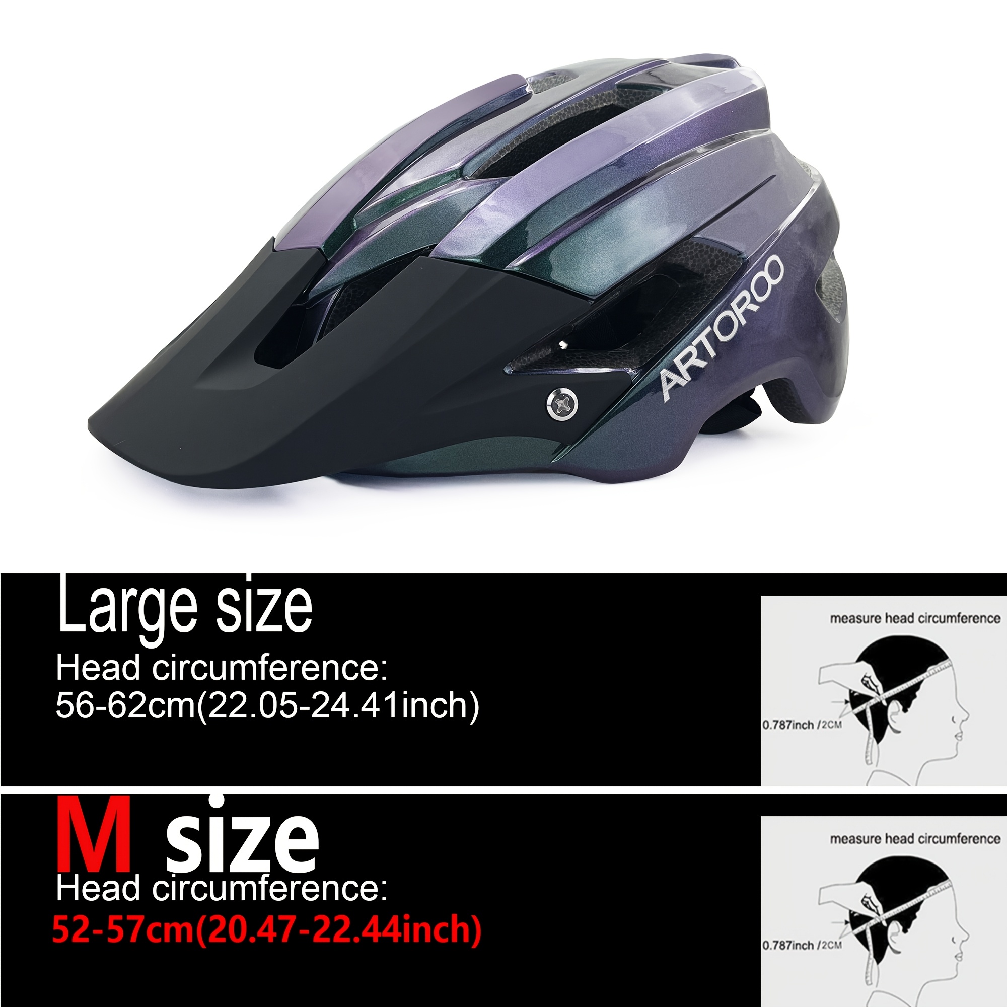 large adult mountain bike helmet ultra light mtb bike - Temu Saudi Arabia