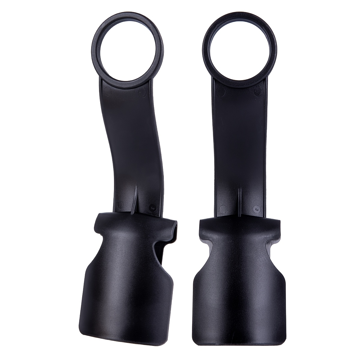 2pcs Easy Shoe Horn, Quick And Effortless Shoe Wearer, Protects Shoes Without Bending, Non-slip For Home Use, Ideal For Elderly And Children, Simple Plastic Shoe Horn, Essential Shoe Aid For Home
