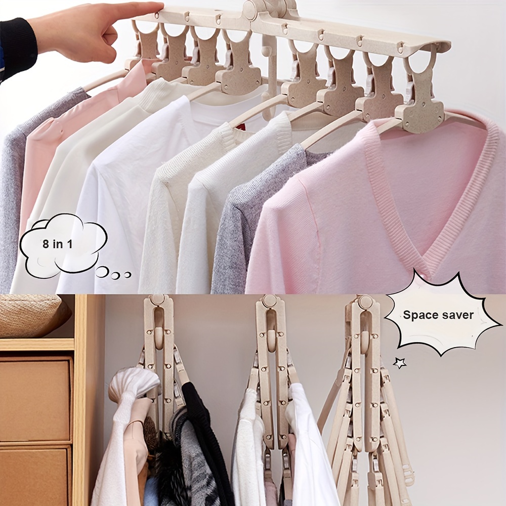 8 in 1 discount folding clothes hanger