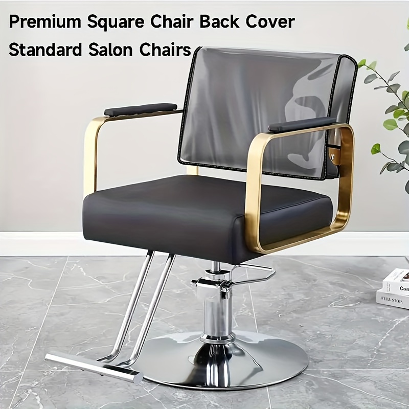 

Clear Pvc Salon Chair Back Cover Protector - Stain & Chemical Resistant, Fits Most Standard Chairs, Easy Clean