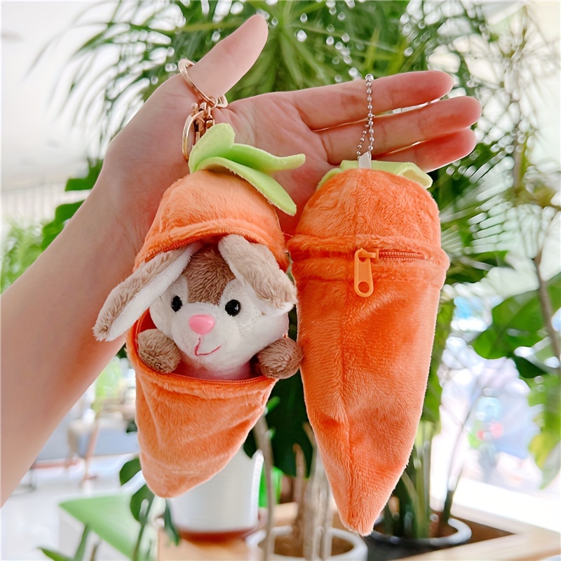 Maxbell Carrot Plush Toy Keychain Birthday Gifts Stuffed Doll Gift