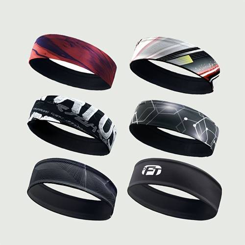 3pcs 6pcs headbands elegant and stylish headband for fitness sweat blocking unisex