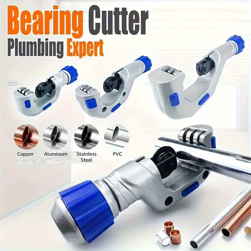 Coupe-Tube à Cliquet 6-23 Mm | Pour Cuivre, PVC, Acier | Zinc Allié | Accès Espaces Étroits