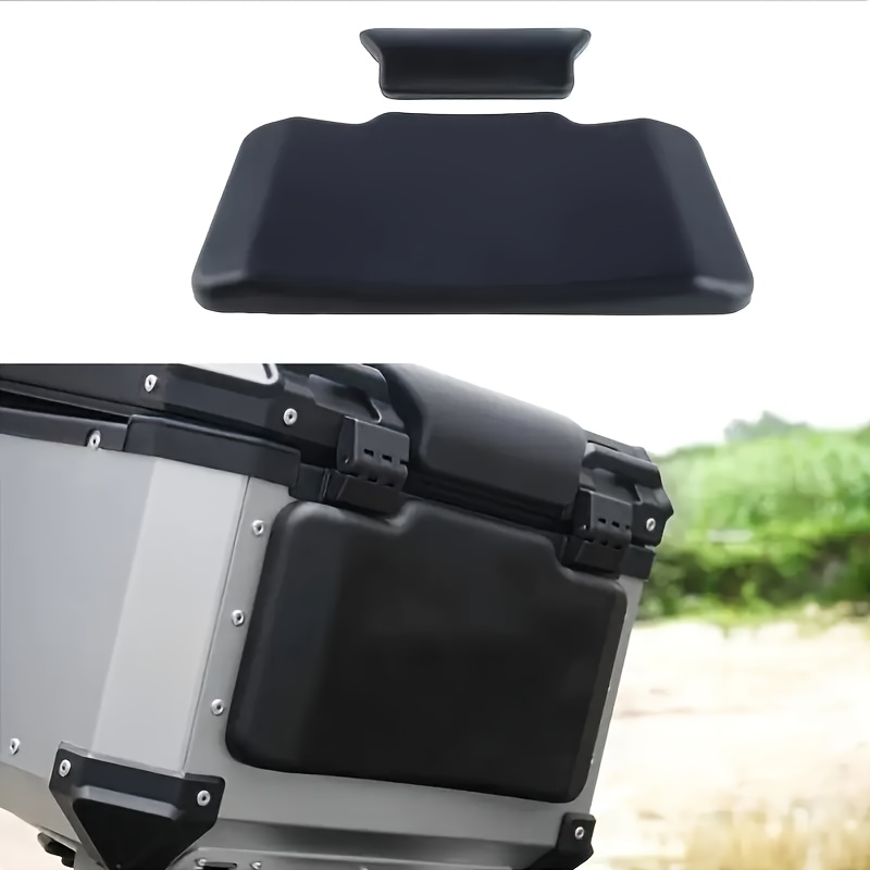 E-shop 1 Set Motorrad-Gepäckbox-Rückenlehne, PU-Material, universelle Passform für Gepäckbox-Rückenlehnen, einfach zu installieren, kratzfest, große