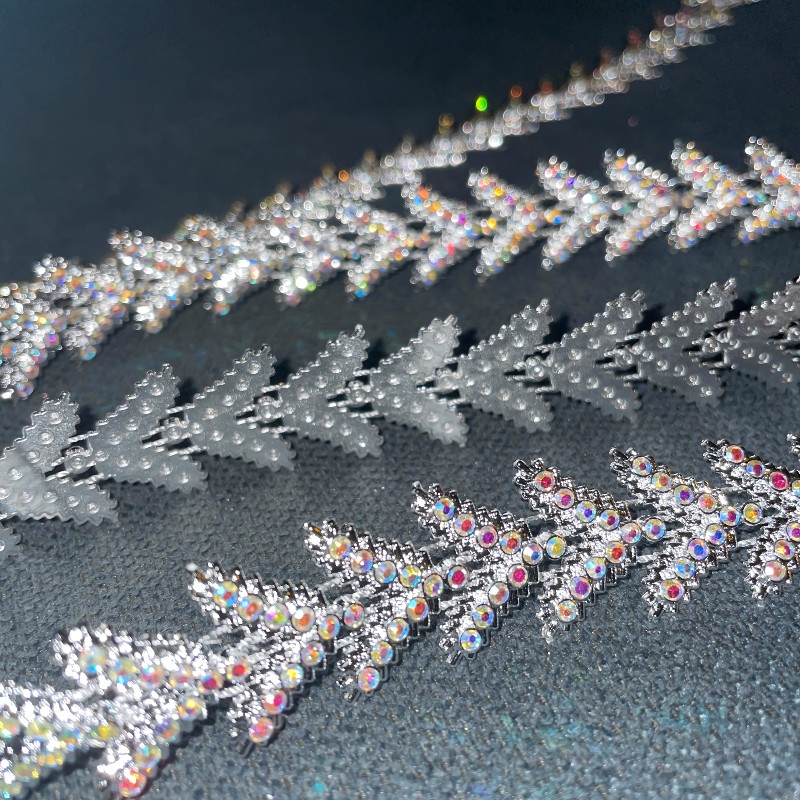 Rhinestone Sewing Decorative Strip for Embellishments