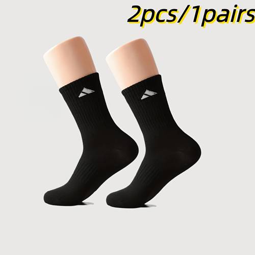 10 8 2pcs 5 pairs 4 pairs 1 pair womens solid color calf socks couple socks breathable socks thermal socks long socks casual socks sports socks socks comfortable cute fashionable suitable for autumn winter daily wear