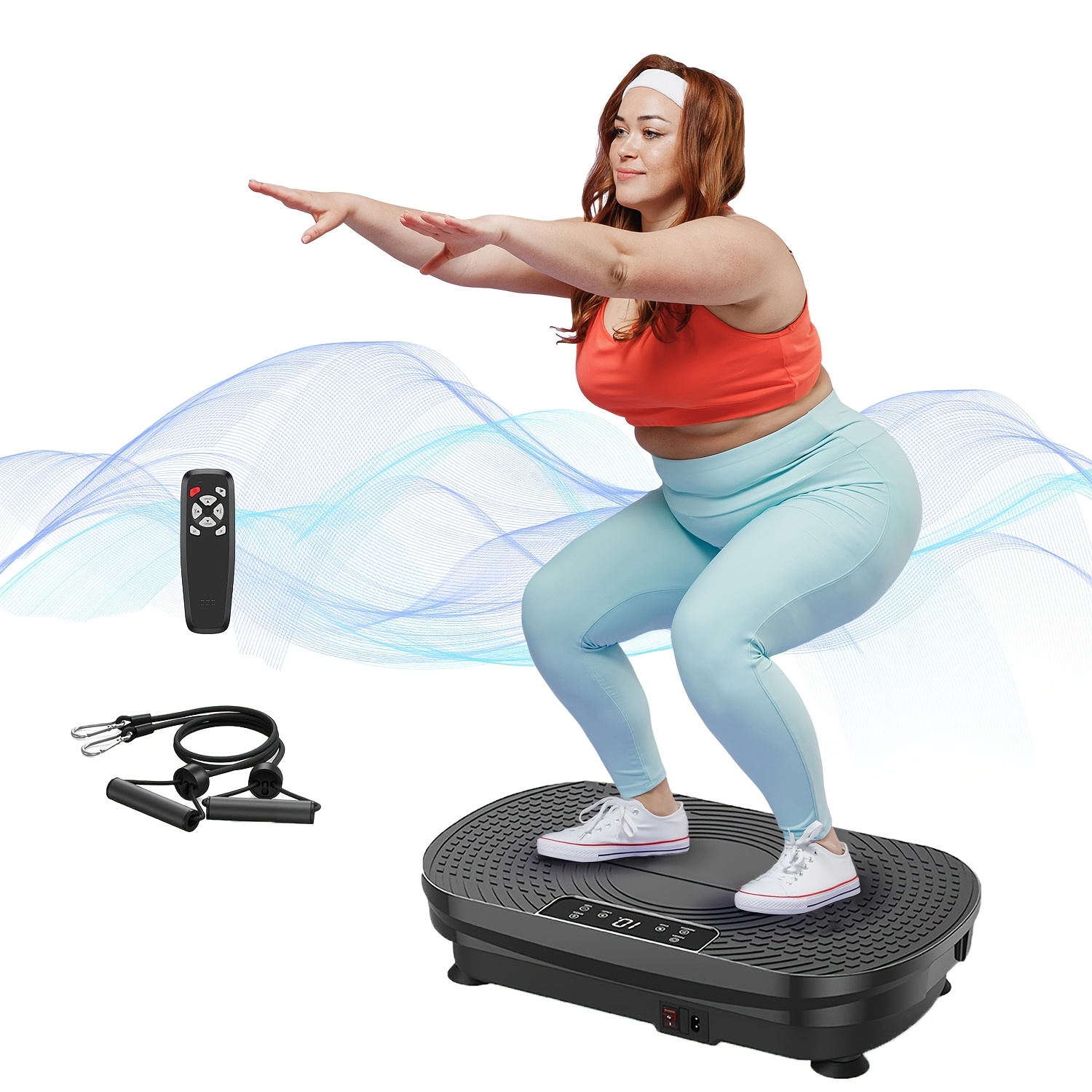 

Vibration Plate Equipment - Full Body Workout Equipment For Women, And Silicone Pedal, Gift Clearance Stocking, Christmas Gift