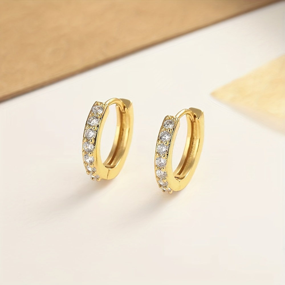 

Mini Small For , Hoop Earrings, Silver Plated Earrings, - Fashionable, Luxury, Elegant, And Jewelry Gifts Suitable For Daily, Party, Wedding, And Other