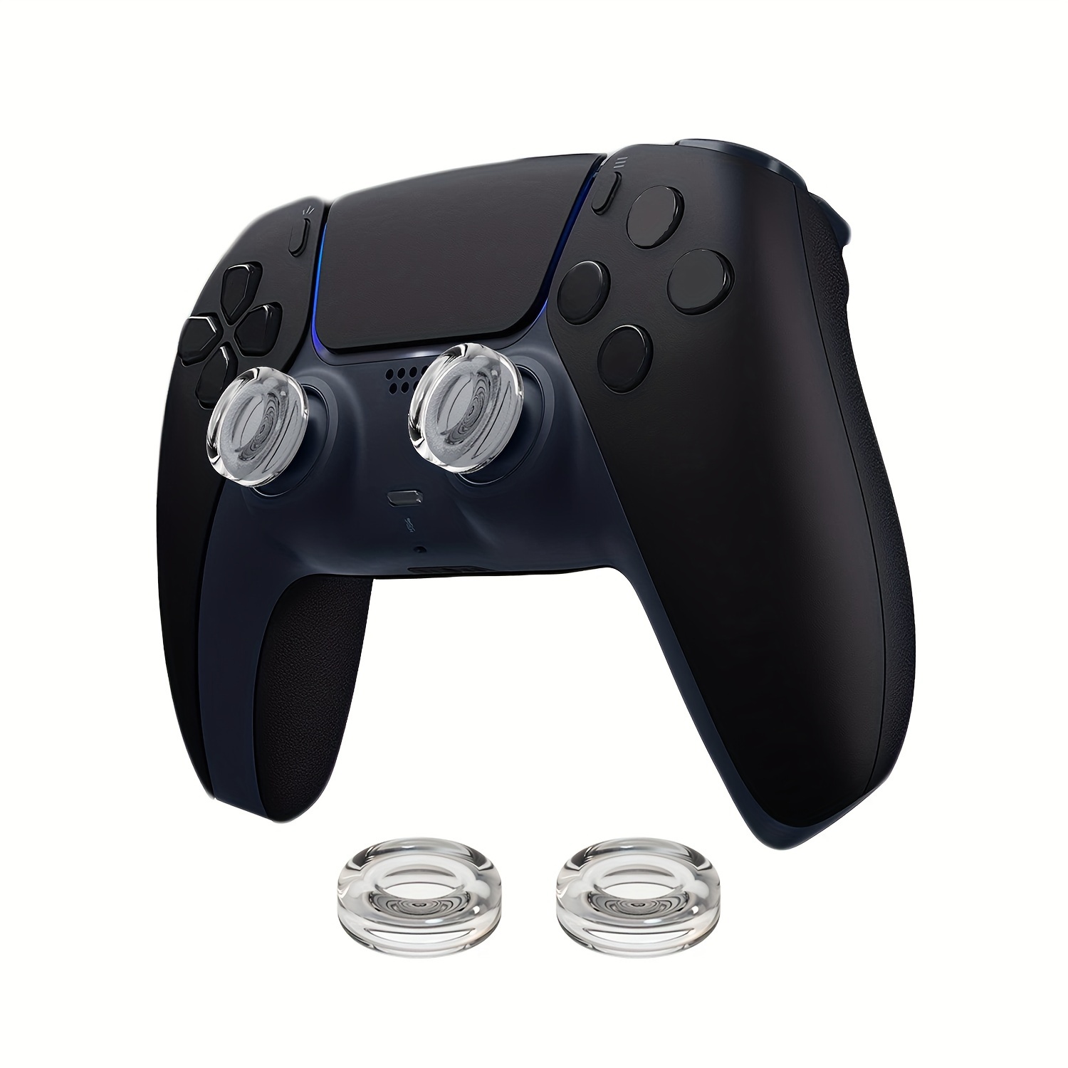 Image of 2pcs Game Handle Liquid Silicone Joystick Cap, Enhance Gaming Operation Feel Anti-slip And Sweat-proof, Compatible With For Ps5/ps4/ps3/ 360/ One/switch Pro Game Handle, Quality Joystick Cap