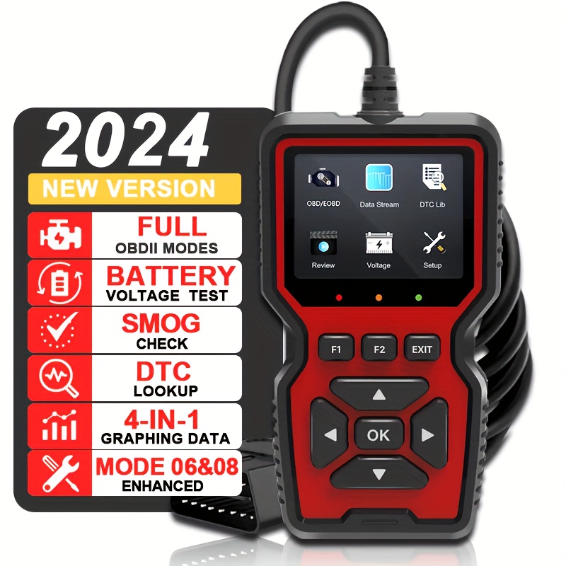 

Usb-powered Scanner Tool - , I/m Ready, Voltage Detection & Data , Fits All Standard Obdii Cars