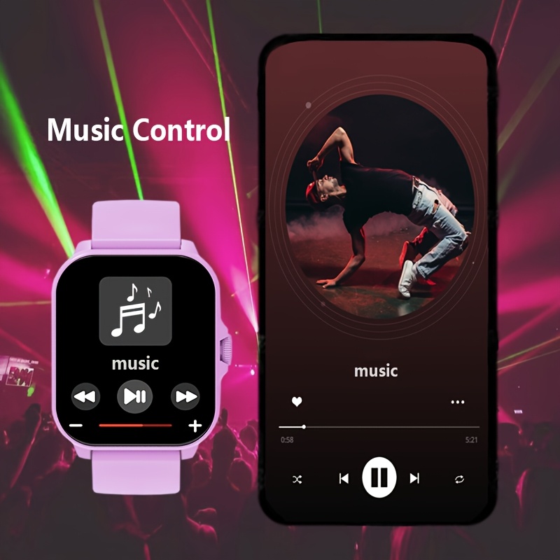2026 83 inch full touchscreen smartwatch wireless 5 0 call text music multiple sports 260mah battery usb charging ideal gift for an fashion accessory vibrant display Product details 6